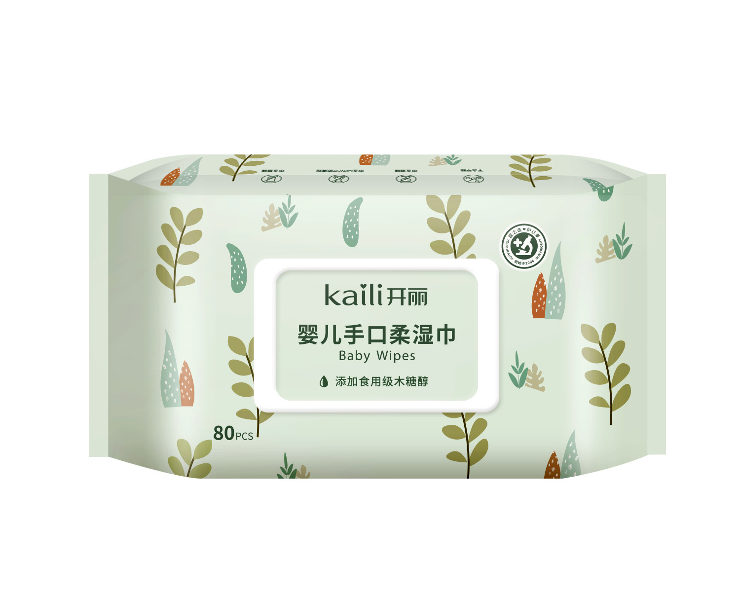 婴儿手口柔湿巾